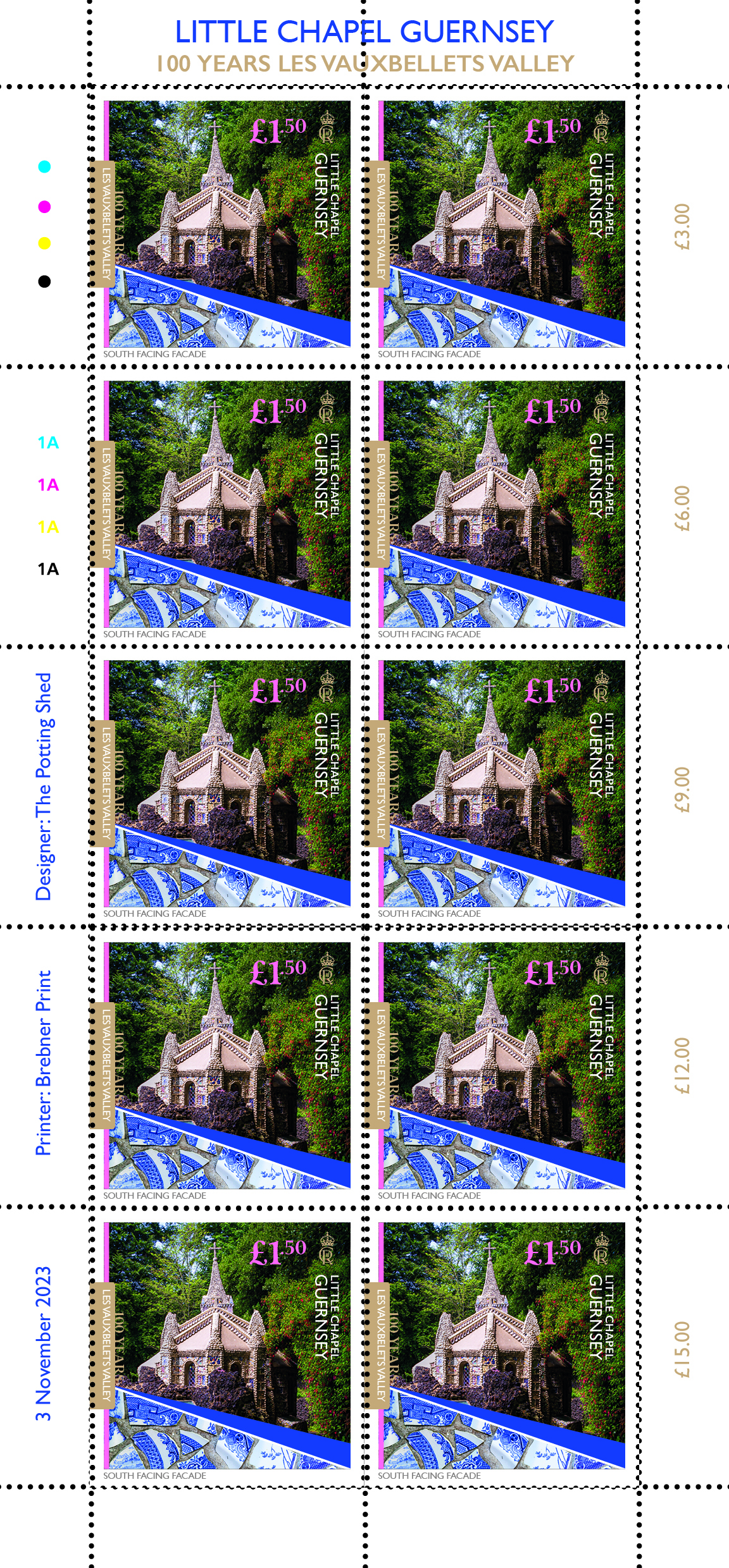 Sheet of 10 Part 4